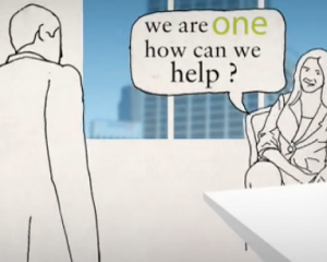 line-drawn animation
